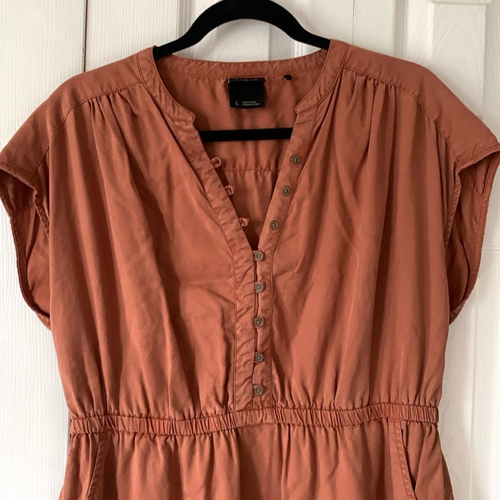 Prana Rust Midi Dress